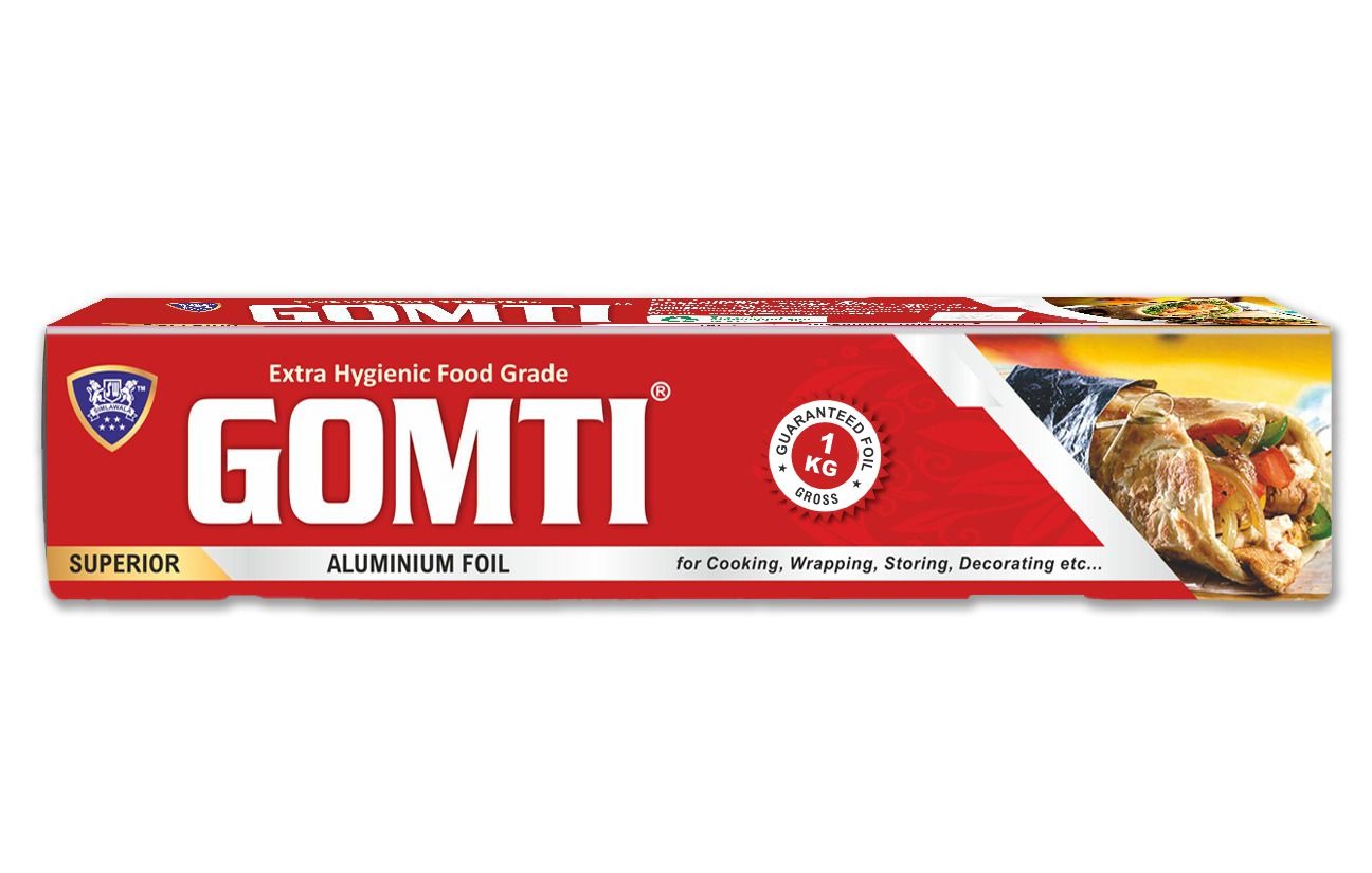 Gomti Foils 1KG Gross Superior Aluminium Foil